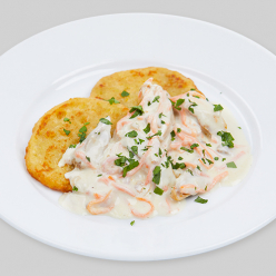Драники с куриными бедрышками (ПЯТНИЦА)