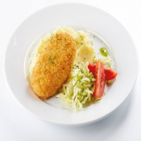 Котлета "Пожарская" с картофельным пюре(СРЕДА)